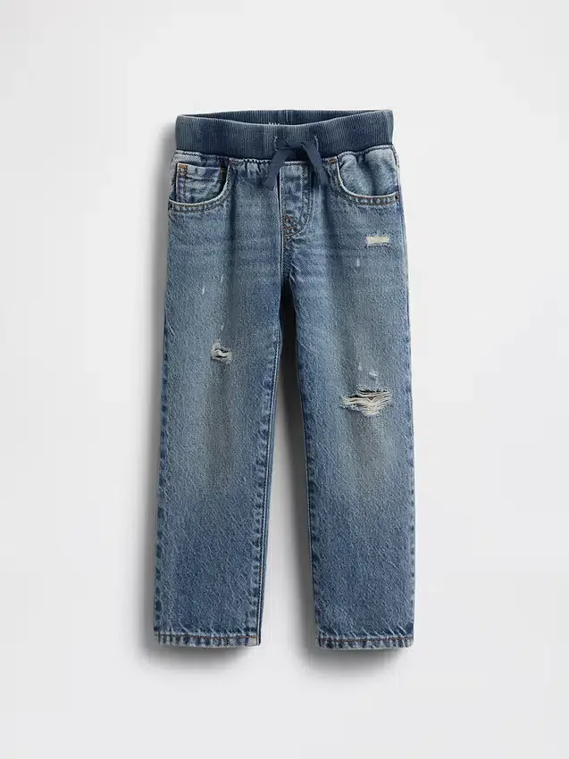 Jeans dritti originali senza elastico per neonato & bebè