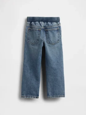 Jeans dritti originali senza elastico per neonato & bebè