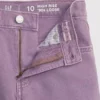 Jeans larghi a vita alta per bambini in stile anni ’90