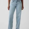 Jeans larghi a vita bassa in stile anni ’90 per taglie curvy