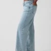 Jeans larghi a vita bassa in stile anni ’90 per taglie curvy