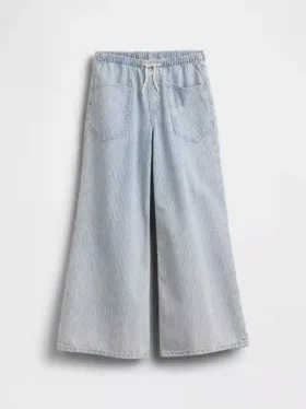 Jeans larghi a vita bassa per bambini