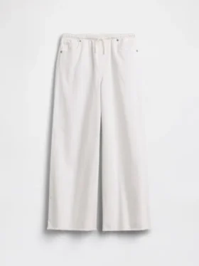 Jeans larghi a vita bassa per bambini