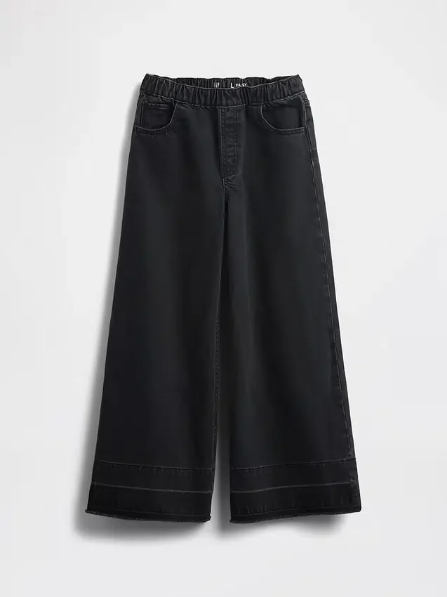 Jeans larghi a vita bassa per bambini