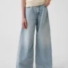 Jeans larghi a vita bassa per bambini