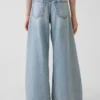 Jeans larghi a vita bassa per bambini