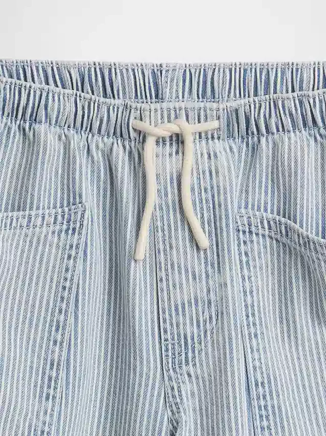 Jeans larghi a vita bassa per bambini