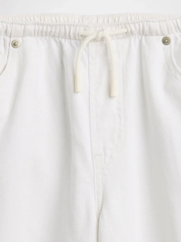 Jeans larghi a vita bassa per bambini