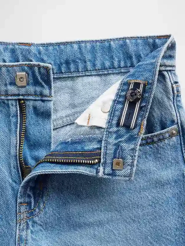 Jeans larghi a vita bassa per bambini