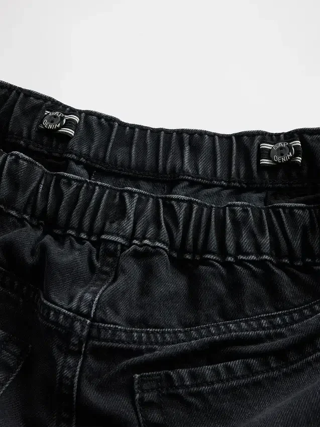 Jeans larghi a vita bassa per bambini
