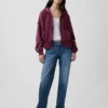 Jeans larghi a vita bassissima in stile anni ’90