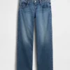 Jeans larghi a vita bassissima in stile anni ’90