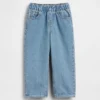 Jeans larghi a vita elastica per neonato & bebè