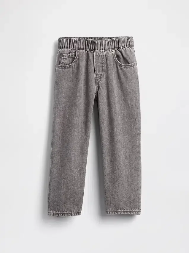 Jeans larghi a vita elastica per neonato & bebè