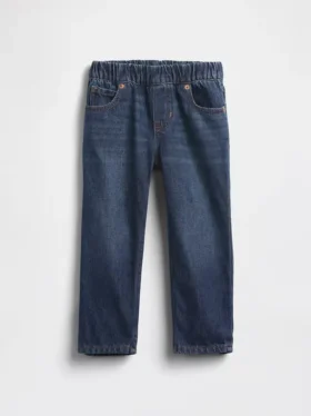 Jeans larghi a vita elastica per neonato & bebè