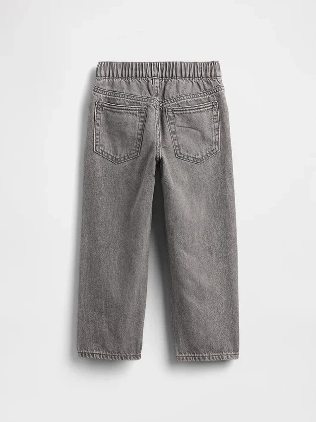 Jeans larghi a vita elastica per neonato & bebè