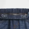 Jeans larghi a vita elastica per neonato & bebè