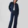 Jeans larghi a vita media in stile anni ’90