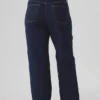 Jeans larghi a vita media in stile anni ’90