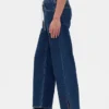 Jeans larghi anni '90 a vita bassa con coulisse