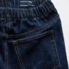 Jeans larghi da bambino in stile mimetico