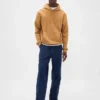Jeans larghi in tela