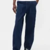 Jeans larghi in tela