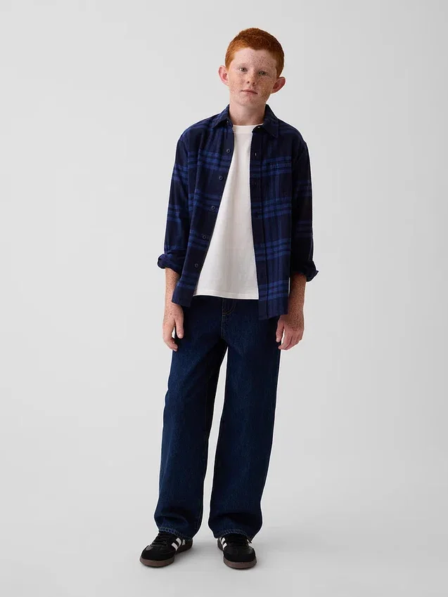 Jeans larghi per bambini