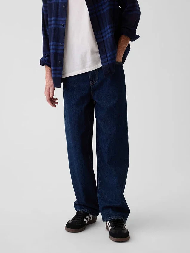 Jeans larghi per bambini