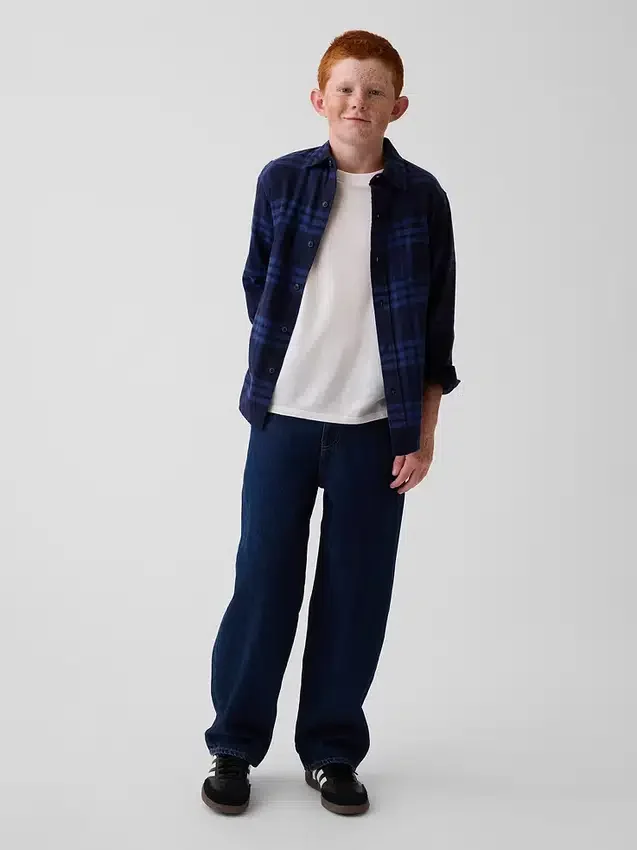 Jeans larghi per bambini