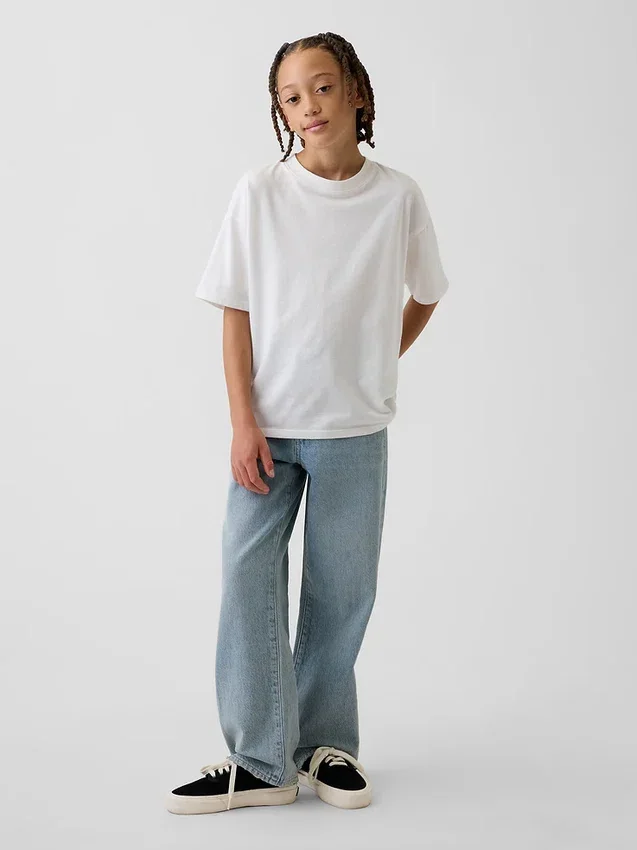 Jeans larghi stile anni '90 per bambini