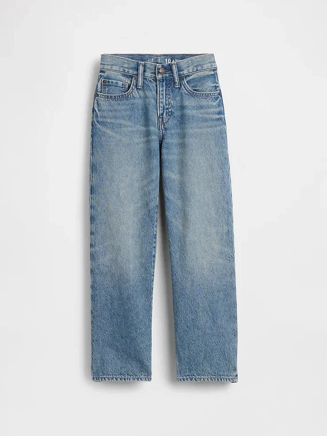 Jeans larghi stile anni '90 per bambini