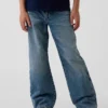 Jeans larghi stile anni '90 per bambini