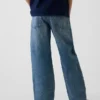 Jeans larghi stile anni '90 per bambini
