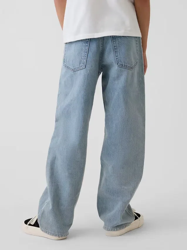 Jeans larghi stile anni '90 per bambini