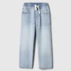 Jeans larghi ultra morbidi con elastico in vita per neonato & bebè