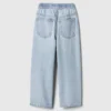 Jeans larghi ultra morbidi con elastico in vita per neonato & bebè