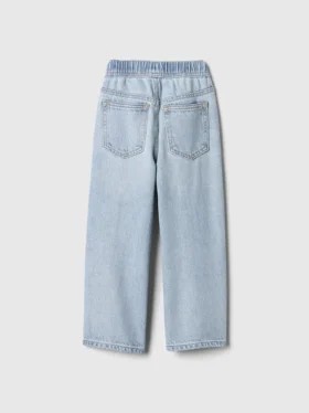 Jeans larghi ultra morbidi con elastico in vita per neonato & bebè
