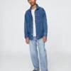 Jeans larghi ultrasoft da bambino senza bottoni