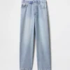 Jeans larghi ultrasoft da bambino senza bottoni