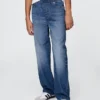 Jeans larghi ultrasoft da bambino senza bottoni