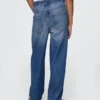 Jeans larghi ultrasoft da bambino senza bottoni