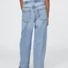 Jeans larghi ultrasoft da bambino senza bottoni