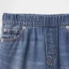 Jeans larghi ultrasoft da bambino senza bottoni