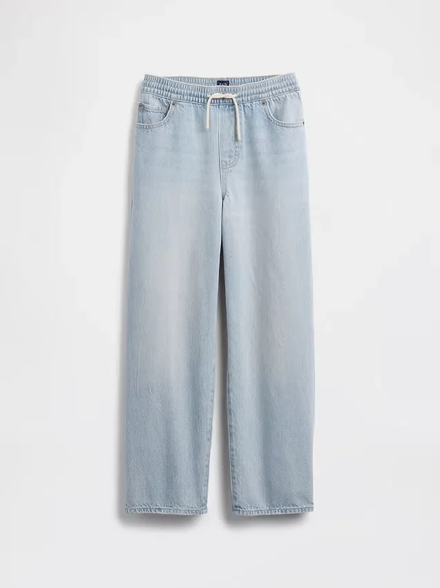 Jeans larghi ultrasoft per bambini