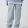 Jeans larghi ultrasoft per bambini
