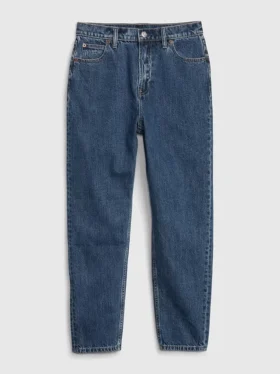 Jeans Mom a vita altissima