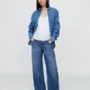Jeans premaman larghi e morbidissimi con pannello integrale