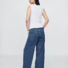 Jeans premaman larghi e morbidissimi con pannello integrale