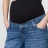 Jeans premaman larghi e morbidissimi con pannello integrale